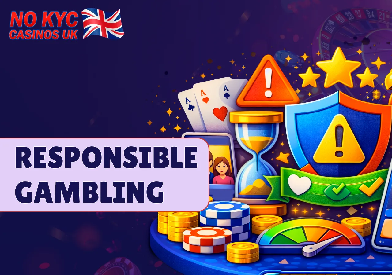 Responsible gambling tools and risk control for users.